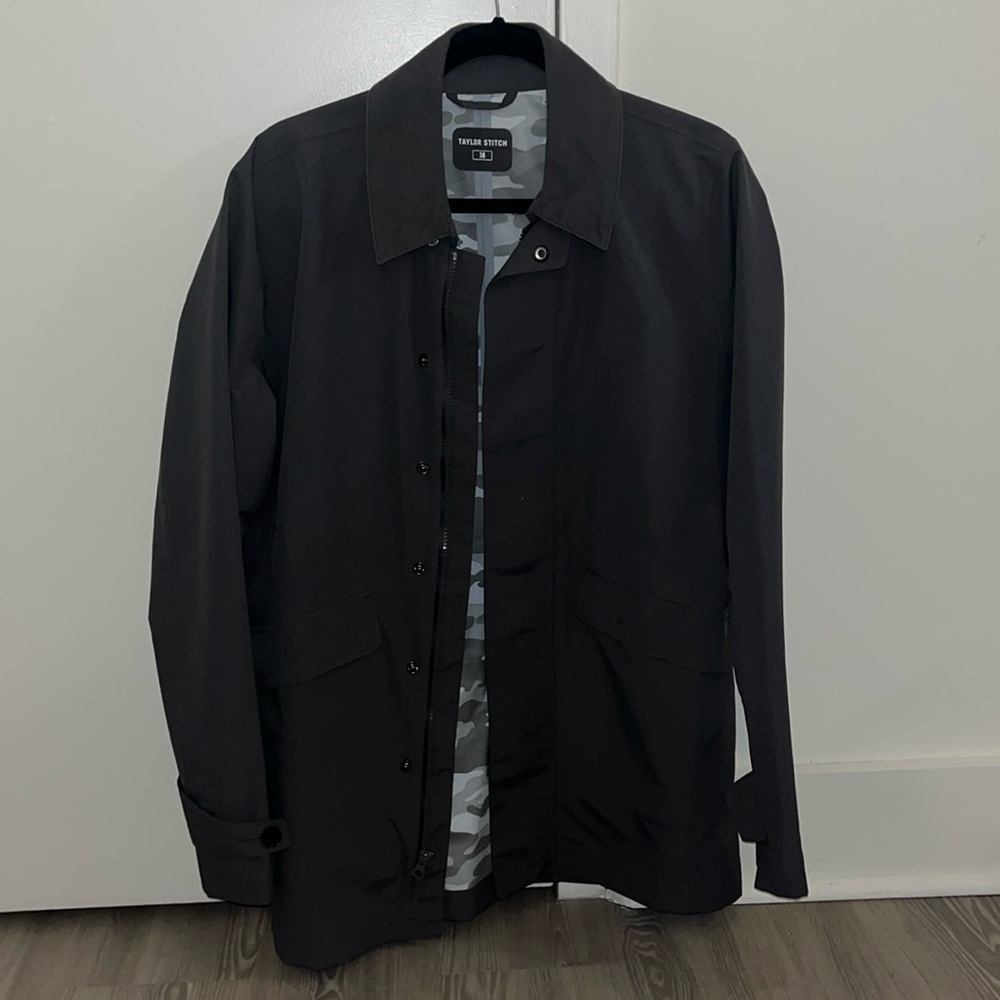 Taylor Stitch Primrose Jacket in Charcoal. Size 38